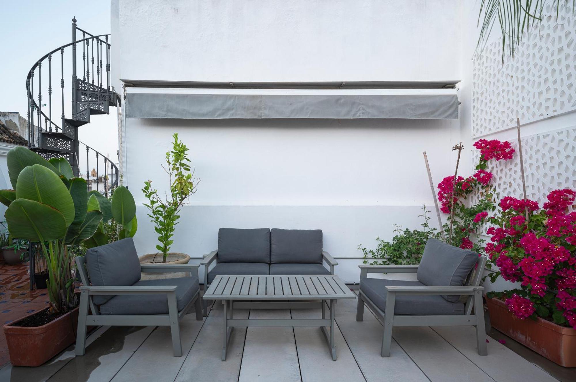 The Terrace, Duplex Con Terraza Privada Appartement Sevilla Buitenkant foto